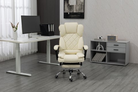 Activejet Fotel biurowy YK7416 beżowy (OUTLET)