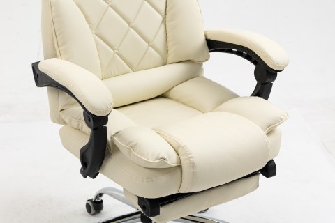 Activejet Fotel biurowy YK7416 beżowy (OUTLET)