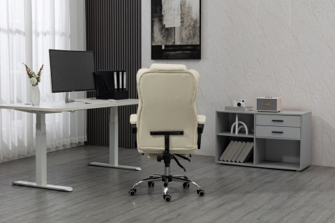 Activejet Fotel biurowy YK7416 beżowy (OUTLET)