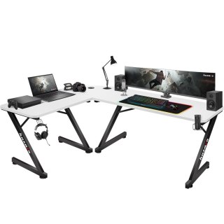 Biurko gamingowe Huzaro Hero 7.0 White (OUTLET)