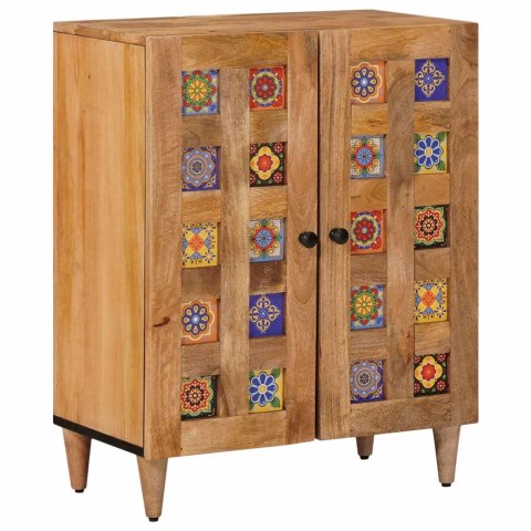 Bufet 3 pcs Naturalny 60 x 33,5 x 75 cm Drewno z mango