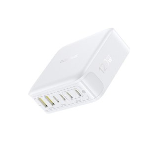 Stacja ładująca USB-A USB-C EnerFill FH21 120W - biała