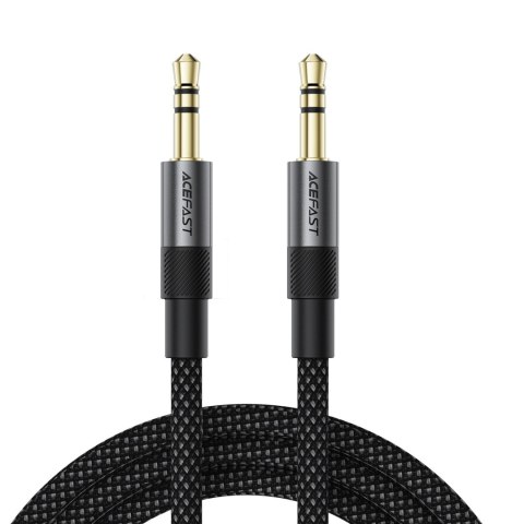Kabel przewód AUX mini jack 3.5mm 1m - czarny