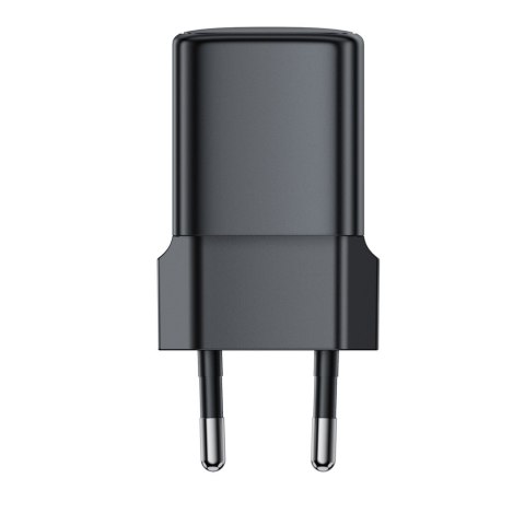 Ładowarka sieciowa USB-C GaN PD 20W - czarna