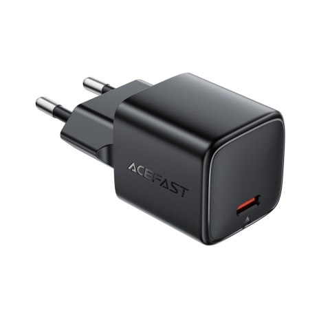 Ładowarka sieciowa USB-C GaN PD 30W - czarna