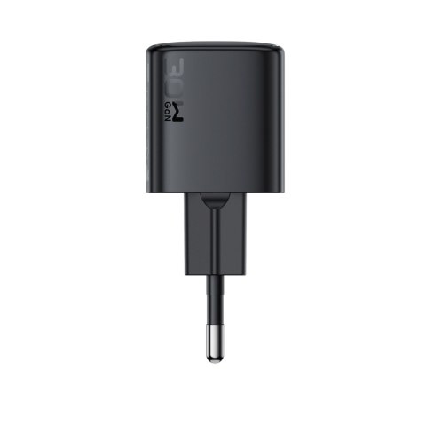 Ładowarka sieciowa USB-C GaN PD 30W - czarna