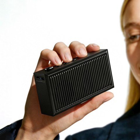 Głośnik bezprzewodowy z trybem stereo i ENC Bluetooth microSD TWS - czarny
