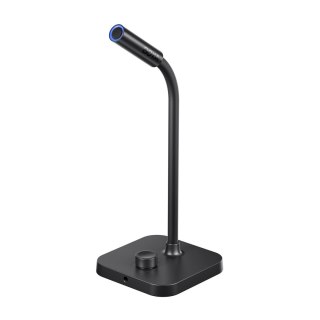 Mikrofon konferencyjny biurkowy przewodowy - czarny