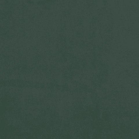 Łóżko kontynentalne z materacem, zielone, aksamit, 90x200 cm