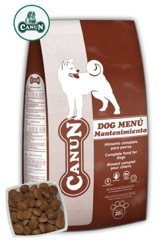 Canun dog menu 20kg karma dla psów z wołowiną (WYPRZEDAŻ)