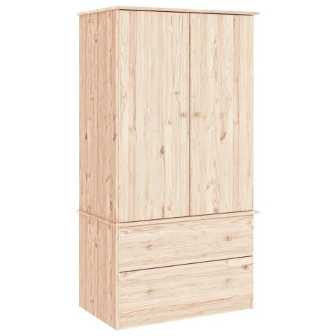 Szafa ALTA, 90x55x170 cm, lite drewno sosnowe