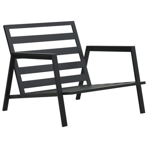 5-cz. zestaw mebli do ogrodu, poduszki, aluminium, ciemnoszary