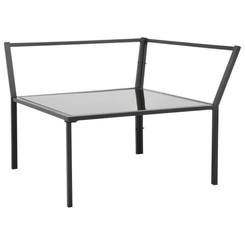 5-cz. zestaw mebli do ogrodu, poduszki, aluminium, ciemnoszary