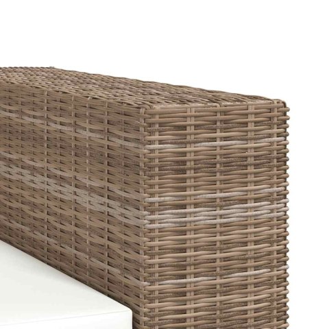 Zestaw kanap ogrodowych 2+3, rattan