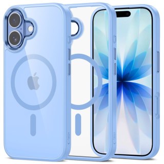 Etui pokrowiec na iPhone 17 MagMat MagSafe - przezroczysto niebieski