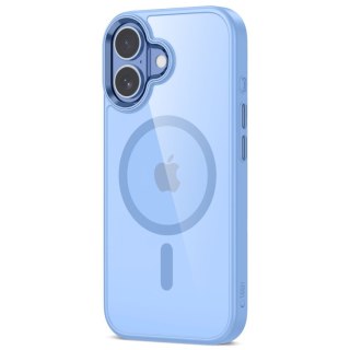 Etui pokrowiec na iPhone 17 MagMat MagSafe - przezroczysto niebieski