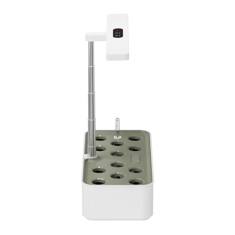 GREENBLUE INTELIGENTNY SYSTEM WEWNĘTRZNEJ UPRAWY ROŚLIN, DONICZKA SMART, POJEMNOŚĆ 4L, NA 12 ROŚLIN, DIODY LED FULL SPECTRUM