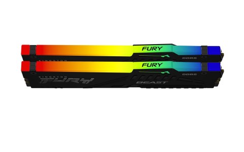 KINGSTON DDR5 64GB 5600MT/s CL40 DIMM KITx2 FURY Beast RGB
