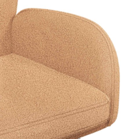 Krzesła jadalne 6 pcs Bouclé Beżowy 59 x 57 x 85 cm