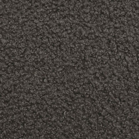 Obrotowe krzesła jadalniane 6 pcs Bouclé ciemnoszary