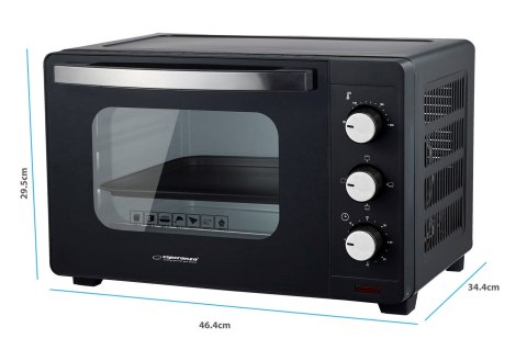 ESPERANZA MINI PIEKARNIK PROSCIUTTO 20L 1280W EKO008N (OUTLET)