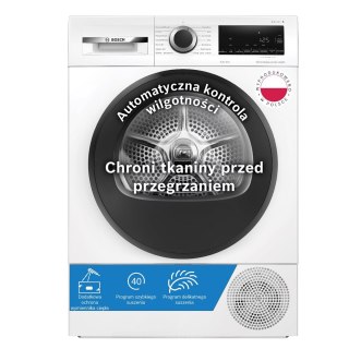 Suszarka BOSCH WQG241ALPL z pompą ciepła, 9kg, klasa D, 64dB, AutoDry (OUTLET)