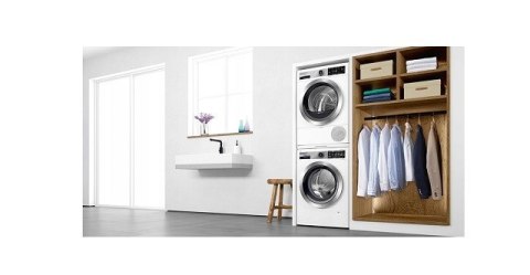Suszarka BOSCH WQG241ALPL z pompą ciepła, 9kg, klasa D, 64dB, AutoDry (OUTLET)