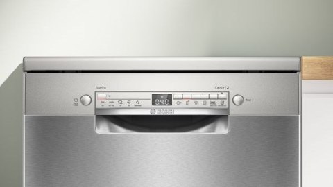 Zmywarka wolnostojąca 60 cm BOSCH SMS2HVI06E Serie 2 | klasa B | 12 kpl | ExtraDry | AquaStop (OUTLET)