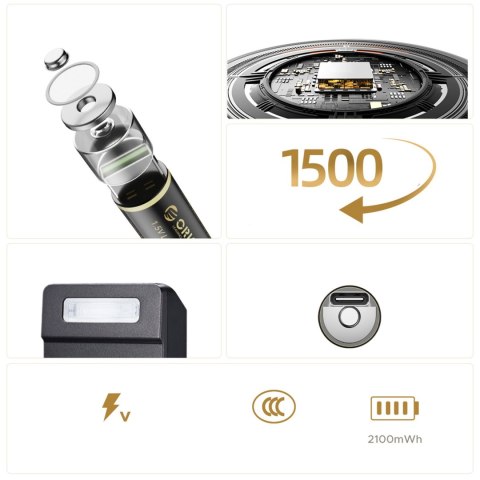 Bateria litowa akumulator AA 1.5 V 2100mWh USB-C - 4 szt.