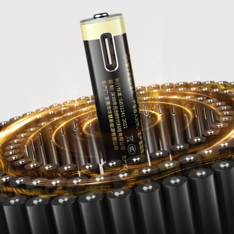 Bateria litowa akumulator AAA 1.5 V 500mWh USB-C - 2 szt.