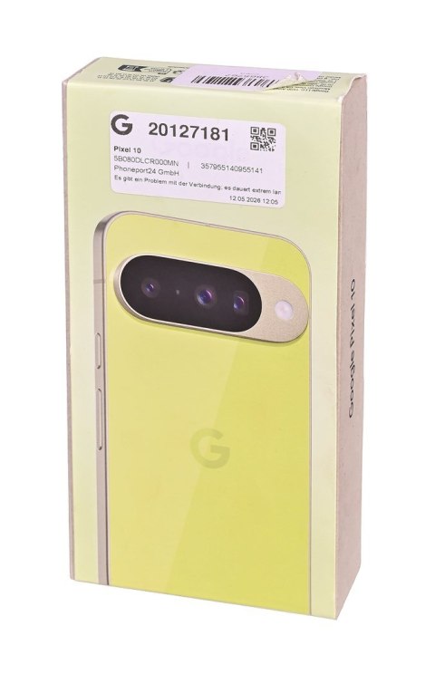 Google Pixel 10 5G 12/128GB Lemongrass (OUTLET)