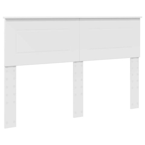 Ramka łóżka Biały 140 x 190 cm Materiał drewnopochodny