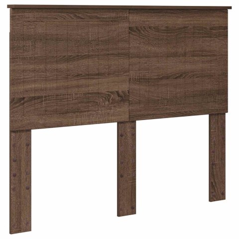 Ramka łóżka Brązowy dąb 120 x 200 cm Lite drewno sosnowe