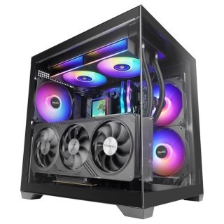 TACENS MARS MC-VIEW3 3xARGB USB-C mATX- obudowa/cases