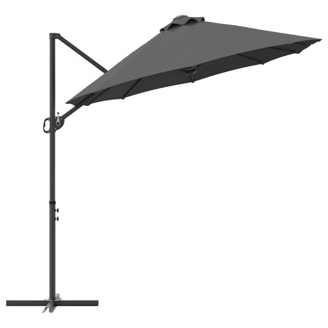 Parasol plażowy Antracyt 372 x 198 x 243 cm