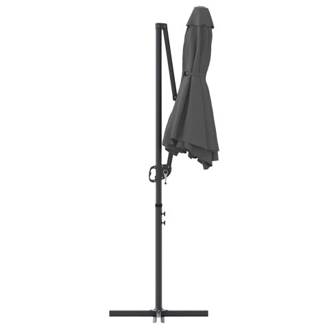 Parasol plażowy Antracyt 372 x 198 x 243 cm
