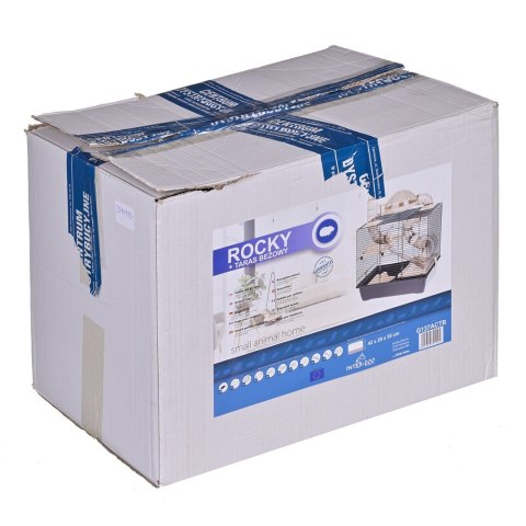 INTER-ZOO Rocky + taraz beżowy 420x290x550 (OUTLET)