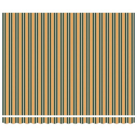 Markiza wysuwana Zielony i żółty 400 × 350 cm