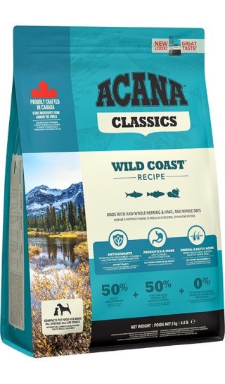 ACANA Classics Wild Coast - sucha karma dla psa - 2 kg