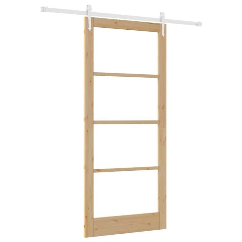 Drzwi przesuwne Naturalny 93 x 211 cm