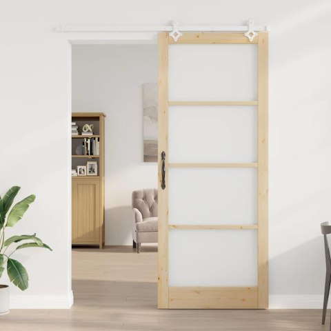 Drzwi przesuwne Naturalny 93 x 232 cm