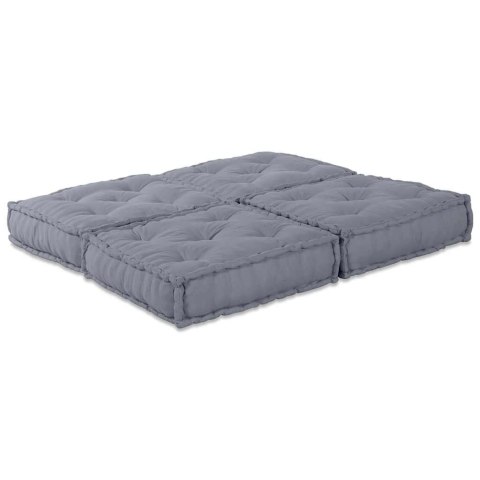 Modularna jednostka sofy 2 pcs Szary 140 x 70 x 36 cm tkanina