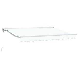 Rama markizy Biały 350 x 200 cm Poliester z powłoką PU