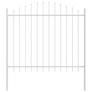 VidaXL Ogrodzenie Ogrodowe 4 pcs Biały 170 x 165 cm