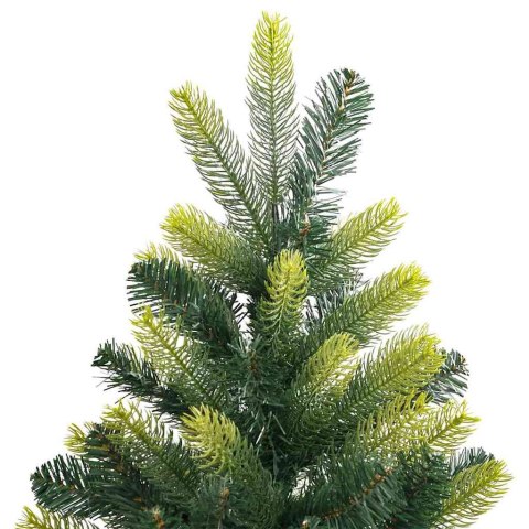 Sztuczna Choinka Składana na Święta 300 LED Zielony 240 cm
