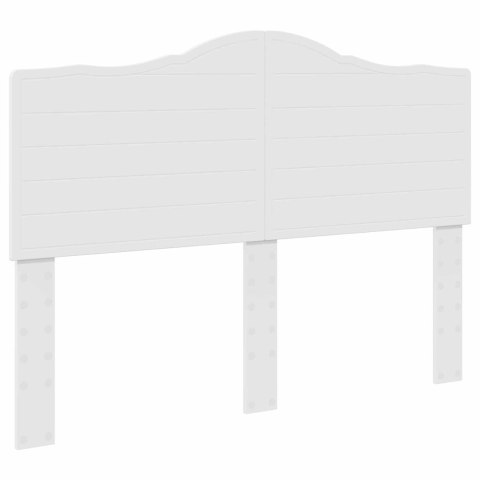 Ramka łóżka Biały 140 x 190 cm Materiał drewnopochodny