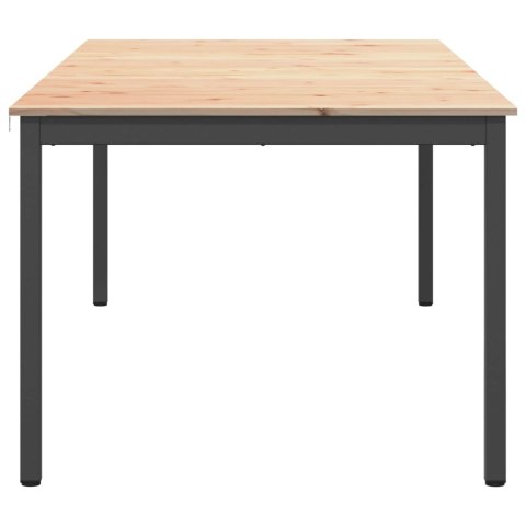 Stół jadalny Naturalny 200 x 100 x 75 cm Lite drewno sosnowe