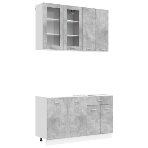 Jednostka kuchenna LYON 4 pcs Betonowy szary