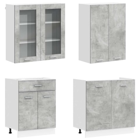 Jednostka kuchenna LYON 4 pcs Betonowy szary