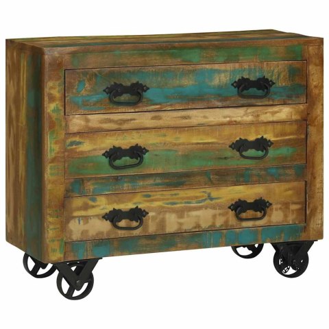 Bufet Brązowy 80 x 30 x 65 cm Lite Drewno Recyklingowe